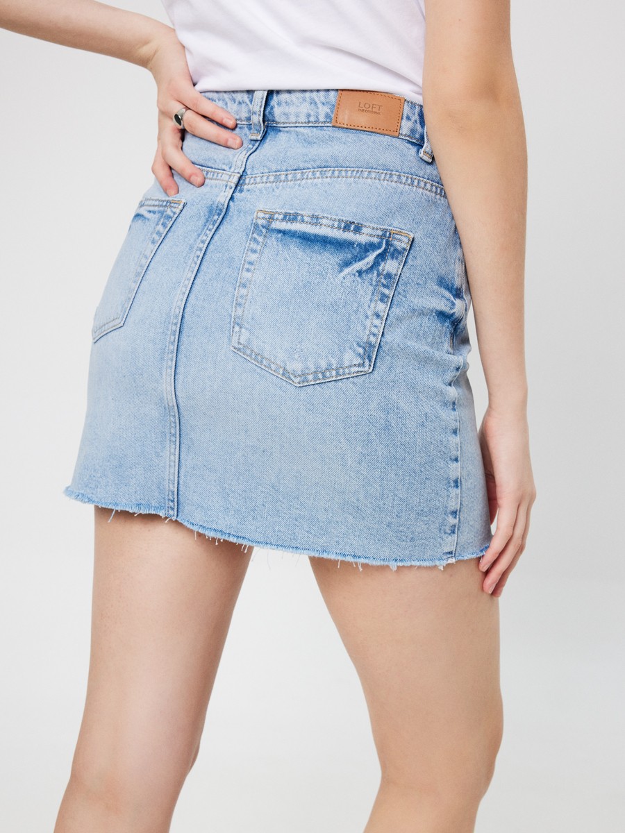 Loft Slim Fit Bayan Etek görsel 4
