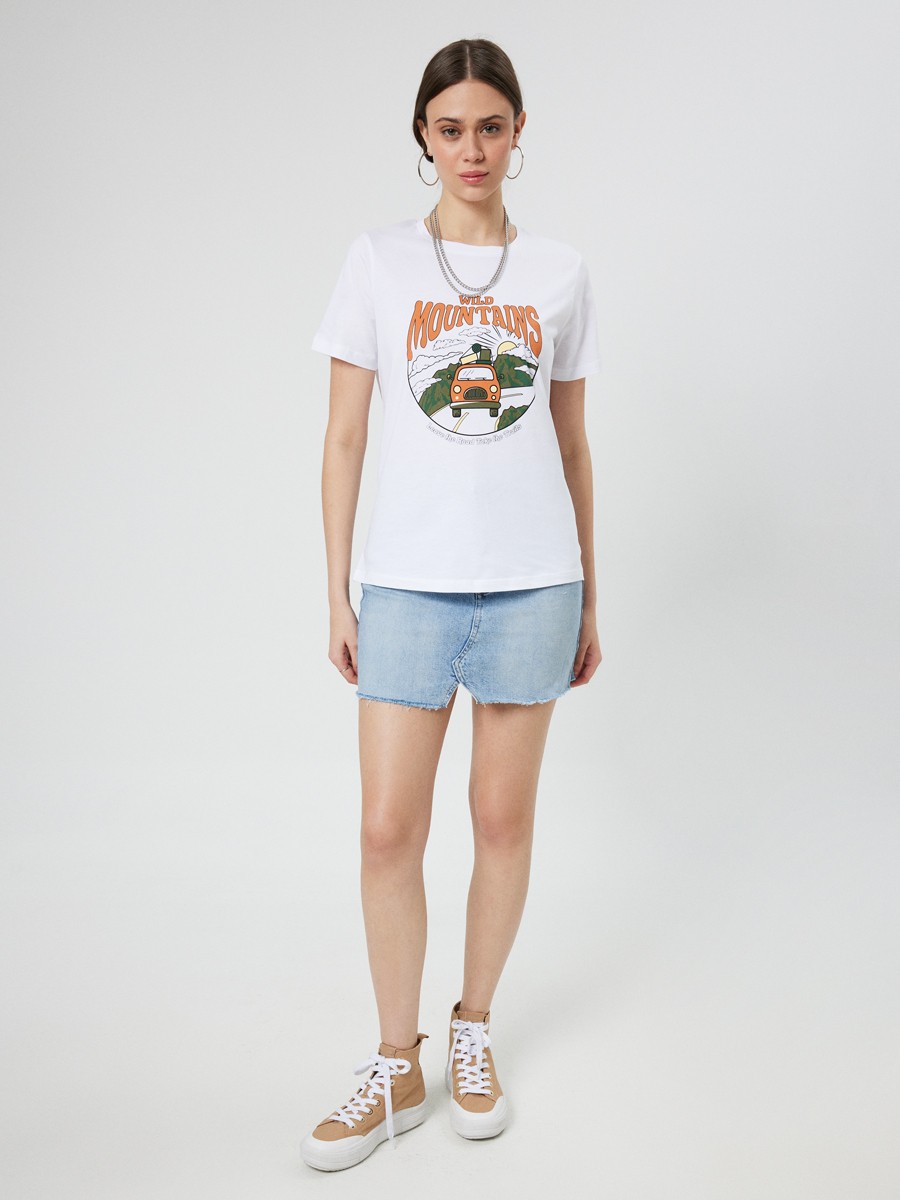 Loft Slim Fit Bayan Etek görsel 5