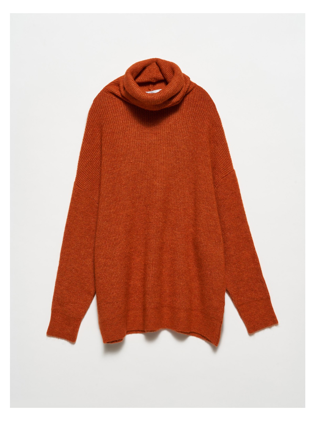 Dilvin 2268 Balıkçı Yaka Geniş Kazak-Haki - Görsel 7