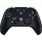 Pusat Clutch Titreşim Geri Bildirimli Çift Mod Kablosuz (Bluetooth ve 2.4 GHz) Gamepad - Siyah