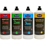 Novaxir Pasta Cila Set 1L Kalın 1500, Orta 2000, İnce 3000 Pasta-1l, Carnawax Boya Koruma-1l Nvpset ile Etkili Araç Bakımı