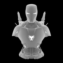 Hayat Ve Sanat Lıfe Sıze Bust Iron Man - Mk 50 3D Stl Dosyası