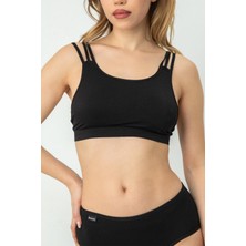 Miorre Doremi Çapraz Sırt Askılı Pedli Spor Sütyen