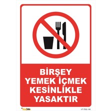 Vizyon Trafik Bir Şey Yemek Içmek Yasaktır