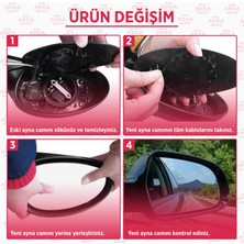 GSK Renault Clio (Megane Scenic 96-) Cam Isıtmalı Sağ 1998-2005,7701048674-7701040255