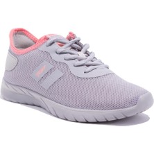 Jump 24853 Gri Pembe Ortopedik Günlük Kadın Spor Ayakkabı