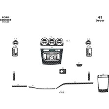 meriç cockpit design Meriç® Ford Connect Ön Torpido Kaplama Maun 41 Parça 2009-2014