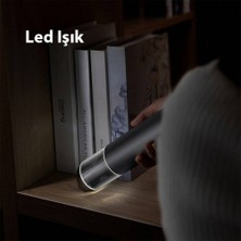 Westus S4 5000 Pa 2000 Mah Hepa Filtreli LED Işık Yüksek Emiş Ev-Ofis-Araç-Yatak-Perde Toz -Kıl-Tüy-Hav-Kedi-Köpek Tüytoplayıcı Kablosuz El Süpürgesi Araç Araba Içi Süpürge