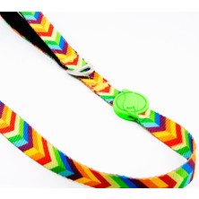 Tailpetz Kedi Köpek Sevk & Gezdirme Kayışı RAINBOW 130x2cm