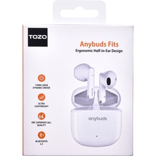 Tozo Anybuds Fıts Ip-X4 Suya Dayanıklı Kulakiçi Kablosuz 5.3 Bluetooth Kulaklık( Tozo Türkiye Garantili )