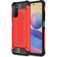 Fitcase Xiaomi Poco M3 Zırh Tank Tam Koruma Arka Kapak