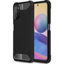 Fitcase Xiaomi Poco M3 Zırh Tank Tam Koruma Arka Kapak