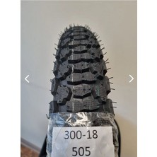 Maruti Tyres 300-18 Tl(Tubeless) Motosiklet Lastiği 505