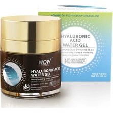 Wow Skin Science Hyaluronik Asit Su Jeli Cilt Kremi - %97,1 Doğal İçerik - Eşit Tonlama B5 Vita 50 ml