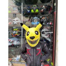 ASSGARDI Pikachu Pika Kask Kılıfı Kask Aksesuarı