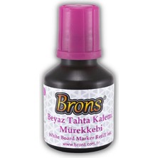 Brons Pembe Yazı Tahta Kalem Mürekkebi 30 ml 1 Adet Brons Tahta Kalemi Mürekkebi 1 Adet
