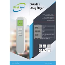 Firstwei X6 Mini Temassız Ateş Ölçer