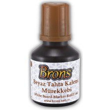Brons Kahverengi Yazı Tahta Kalem Mürekkebi 30 ml 1 Adet Brons Tahta Kalemi Mürekkebi 1 Adet