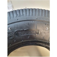 Maruti Tyres 400-8 Tt(Tubetype) Sepet/küçük Römork Lastiği Toofan