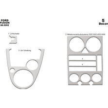 meriç cockpit design Meriç® Ford Fusion Ön Torpido Kaplama Maun 5 Parça 2002-2005