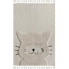 Empera Kids - Kitty Kedi Figürlü Çocuk Odası Halısı