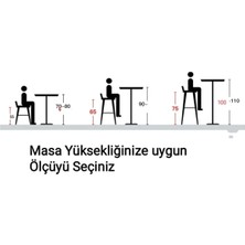 J&S Qualty J&s Quality Yeni Model Bar Sandalyesi Ikea Yeni Tasarımı Mutfak Adası Bar Taburesi Yeni 75 cm Oturum Yüksekliği ISKANDINAV75