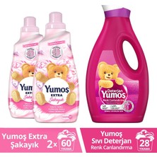 Yumoş Şakayık 1440 ml x2+ Yumoş Deterjan 1690 ml