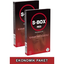 S-Box Dotted Prezervatif 2'li Ekonomik Paket