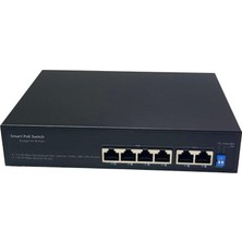 Herz 4 Port Poe Switch + 2 Port Uplink Gigabit