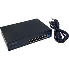 Herz 4 Port Poe Switch + 2 Port Uplink Gigabit