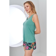 Pjs Kadın Şortlu Pijama Takımı 24159