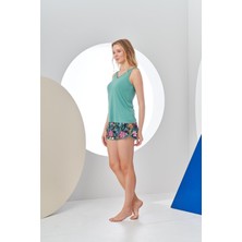 Pjs Kadın Şortlu Pijama Takımı 24159