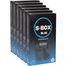 S-Box Klasik Prezervatif 6'lı Ekonomik Paket