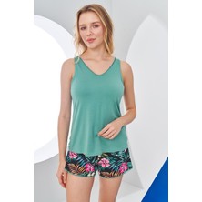 Pjs Kadın Şortlu Pijama Takımı 24159
