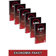 S-Box Dotted Prezervatif 6'lı Ekonomik Paket