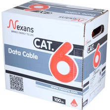 Nexans Cat6 Utp 4X2X23 Awg Lsoh 305 Metre Turuncu