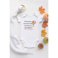 Tuğba Baby Özel Tasarım  Canım Babam Aşka Tutunuyorum Bebek Body Baba Bebek Badi Zıbın