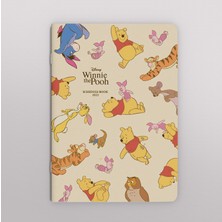 Hrs 4 'lü Defter Seti A5 Çizgisiz Wınnıe The Pooh Collection 15X21 cm 64 Sayfa Vol: 07