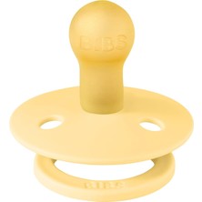 Bibs  Colour Kauçuk Emzik - Pale Butter 0-6 Ay