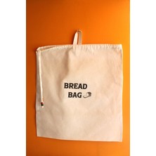 Emtory Home Büyük Boy Bread Bag Askılı Keten Ekmek Torbası 50X40CM