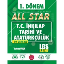 Newton Yayınları 8. Sınıf LGS 1. Dönem All Star Inkıkap Tarihi 10 Deneme - LGS 1. Dönem Deneme