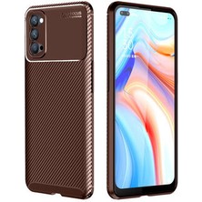 Aksefizz Oppo Reno 4 Kılıf Benzersiz Dokulu Güçlü Tutuş Hissiyatlı Tam Korumalı Kapak