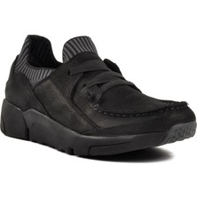 Freefoot  23410 Siyah Nubuk Deri Erkek Günlük Ayakkabı