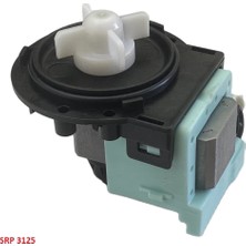 İcanpares Arçelik Uyumlu 9103YCM - 9103YCMS - 9103YP Çamaşır Makinesi Su Boşaltma Termikli Pompa Motoru