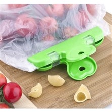 Buffer Buffer® 2li Pratik Torba Paket ve Poşet Kapatıcı Kilitli Klips Mandal