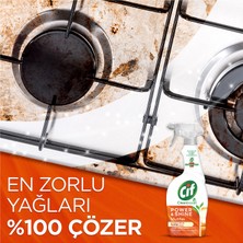 Cif Power Shine Cleanboost Sprey Temizleyici Mutfak İçin Temizleyici ve Yağ Çözücü 750 ML