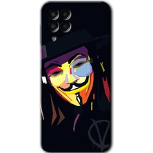 MRC İletişim Samsung Galaxy M33 Kılıf Hd Desen Baskılı Arka Kapak - Vendetta