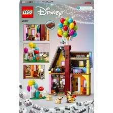 LEGO® | Disney•Pixar “Yukarı Bak” Evi 43217 - 9 Yaş ve Üzeri Sinemaseverler için İnşa Edilebilir ve Sergilenebilir Yaratıcı Oyuncak Yapım Seti (598 Parça)