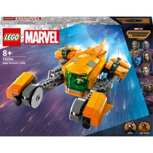 LEGO Marvel Bebek Rocket’in Gemisi 76254 - 8 Yaş ve Üzeri Çocuklar için Galaksinin Koruyucuları Rakun’un Uzay Gemisini İçeren Süper Kahramanlı Yaratıcı Oyuncak Yapım Seti (330 Parça)