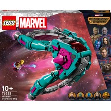 LEGO Marvel Koruyucuların Yeni Gemisi 76255 - 10 Yaş ve Üzeri Çocuklar Için Uzay Gemisi ve 5 Minifigür Içeren Süper Kahramanlı Yaratıcı Oyuncak Yapım Seti (1108 Parça)